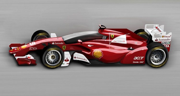 OS NOVOS FORMULA 1 DE COCKPIT PARCIALMENTE FECHADO