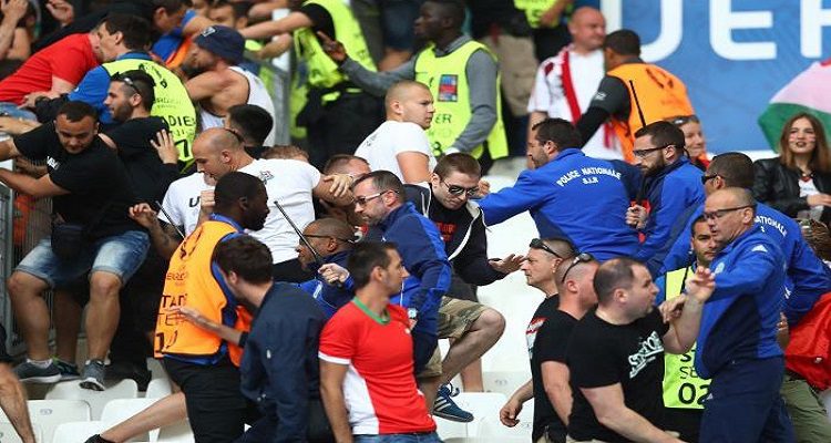 CENAS DE VIOLÊNCIA NO EURO 2016