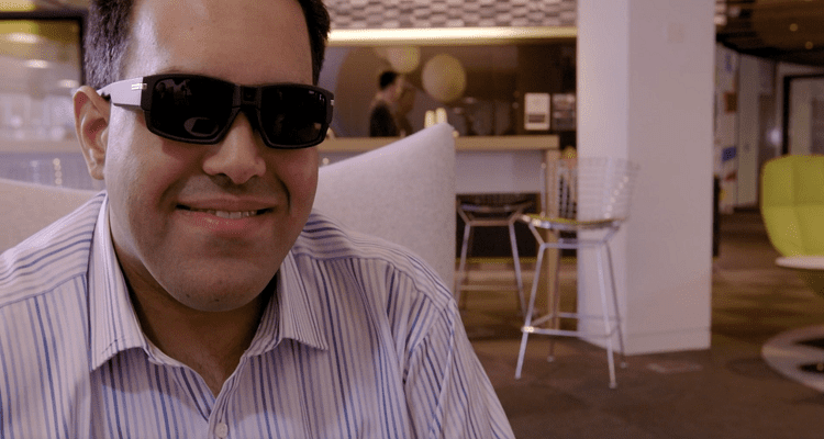 MICROSOFT BLIND MAN