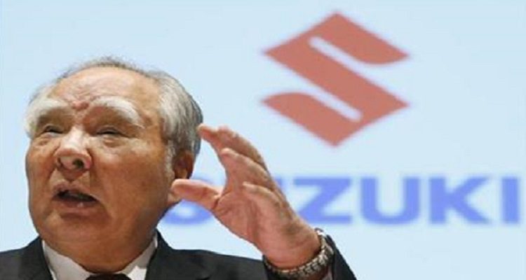 SUZUKI TAMBÉM MANIPULOU MOTORES