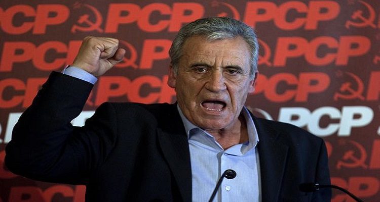 PCP FALA EM DEIXAR O EURO