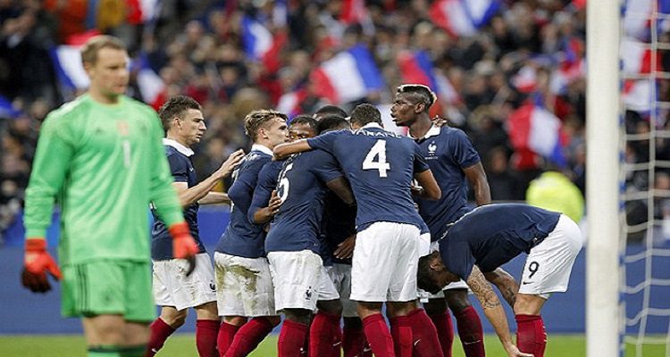 FRANÇA "DESPACHA" ALEMANHA