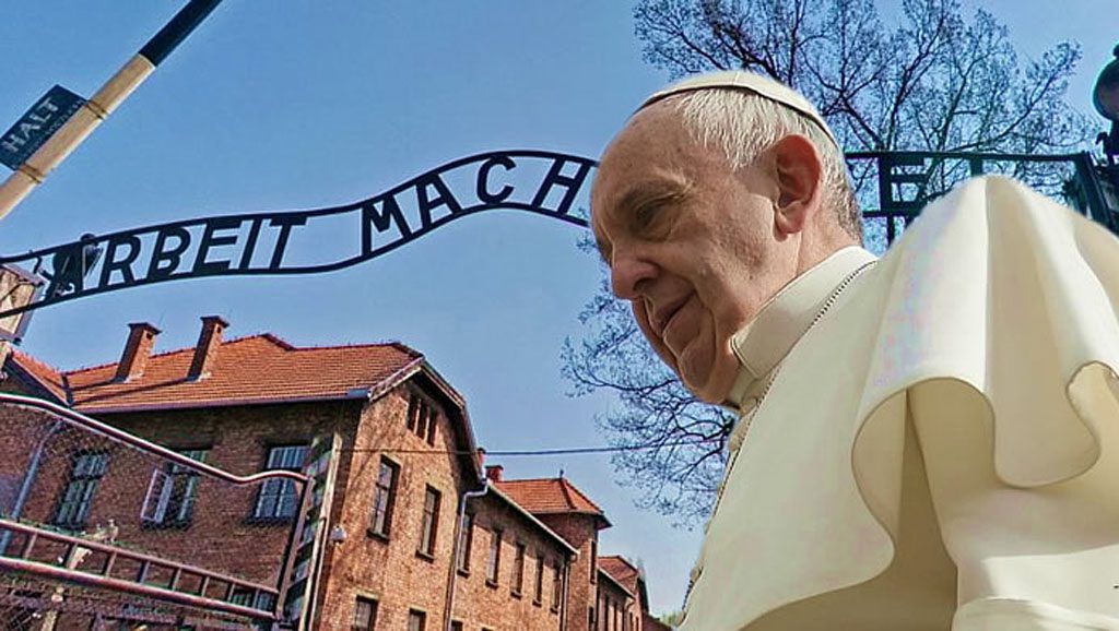 PAPA FRANCISCO VISITOU AUSCHWITZ