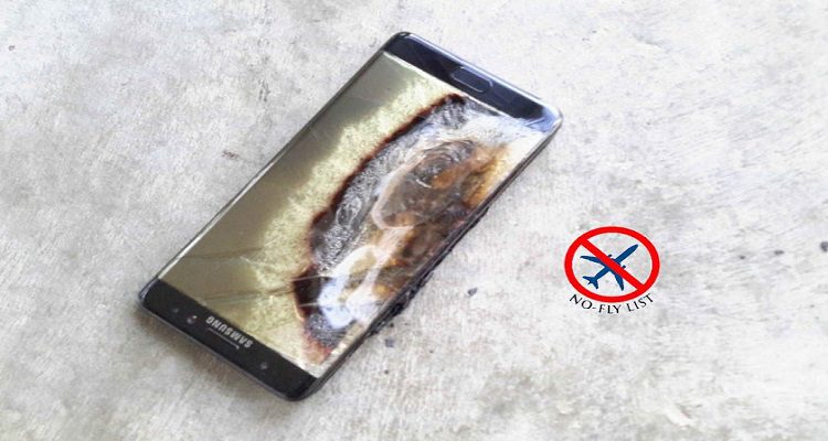 GALAXY NOTE 7 PROÍBIDO EM AVIÕES