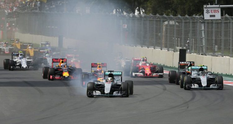 FI: HAMILTON VENCE GP MÉXICO