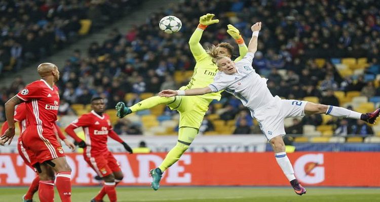 BENFICA QUER VENCER DÍNAMO DE KIEV