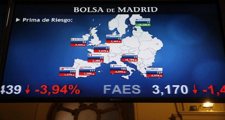 EUA: BOLSAS EUROPEIAS AFUNDAM