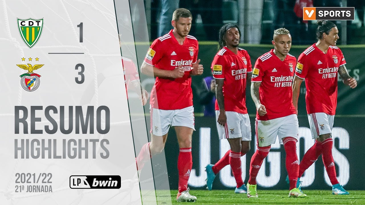BENFICA REGRESSA AOS TRIUNFOS COM VITÓRIA EM TONDELA (VÍDEO)